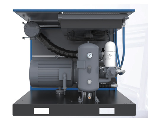 LU專業(yè)型系列螺桿式壓縮機結(jié)構(gòu)圖