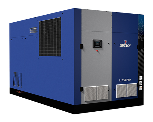 變頻機(jī)組由變頻電機(jī)+定頻電機(jī)驅(qū)動(dòng)